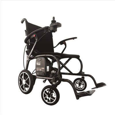 Chaise roulante en fibre de carbone pliable frein électromagnétique cadre en fibre de carbone parfait