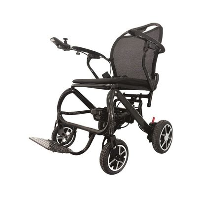 Chaise roulante électrique entièrement automatique pratique avec conception légère et vitesse de 6 km/h
