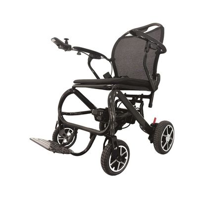 Chaise roulante électrique légère avec freinage électromagnétique et conception pliable