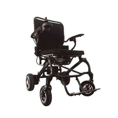 Chaise roulante pliable électrique directe avec chaise roulante en fibre de carbone Taille du siège W500*D420mm