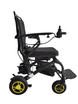 Chaise roulante électrique en fibre de carbone à freinage électromagnétique pour personnes âgées et handicapées
