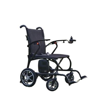 Chaise roulante électrique en fibre de carbone avec siège plus large de W510*D415mm