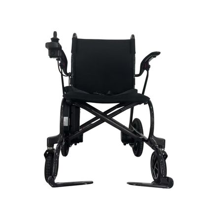 Chaise roulante électrique en fibre de carbone avec siège plus large de W510*D415mm