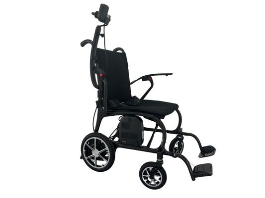 Chaise roulante électrique en fibre de carbone avec siège plus large de W510*D415mm