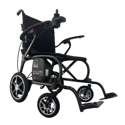 Chaise roulante électrique légère et pliable avec moteur puissant