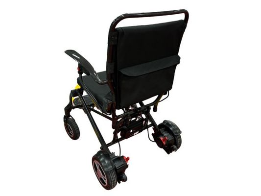 Chaise roulante électrique légère en fibres de carbone pour handicapés