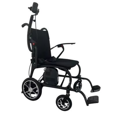 Les personnes handicapées et les personnes âgées voyagent facilement 300lbs 136kg fauteuil roulant électrique en fibre de carbone