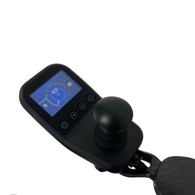 Mobilité sans effort 6 km/h Vitesse fauteuil roulant électrique pliable en fibre de carbone professionnel