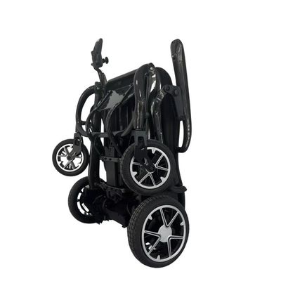Mobilité sans effort 6 km/h Vitesse fauteuil roulant électrique pliable en fibre de carbone professionnel