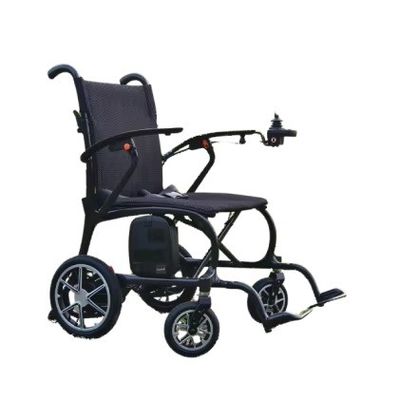 Distance de conduite de 10 km Chaise roulante électrique portable pour mobilité facile et handicapés