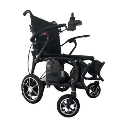 Distance de conduite de 10 km Chaise roulante électrique portable pour mobilité facile et handicapés