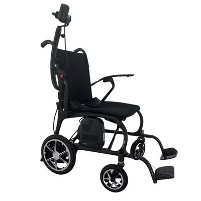 Distance de conduite de 10 km Chaise roulante électrique portable pour mobilité facile et handicapés