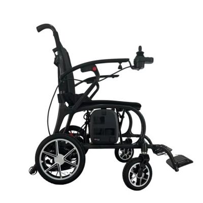 Distance de conduite de 10 km Chaise roulante électrique portable pour mobilité facile et handicapés