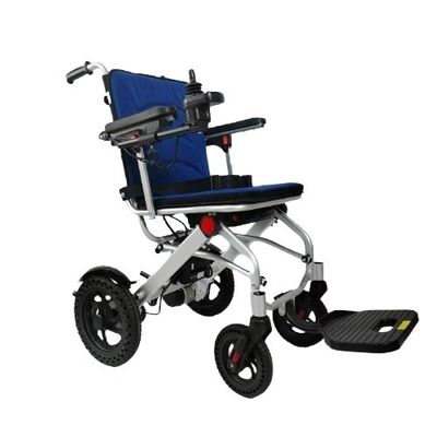 Chaise roulante électrique en aluminium 300 mm Roue arrière et roue avant 200 mm Charge 220LBS 100KG