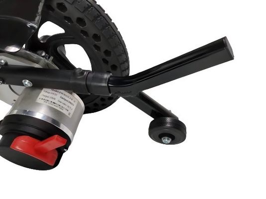300 mm roue arrière et 200 mm roue avant fauteuil roulant électrique en aluminium pour un transfert facile