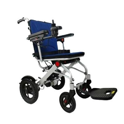 Chaise roulante pliante en aluminium avec moteur sans balai DC24V150W*2 113mm*580mm*960mm